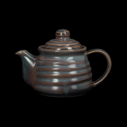 Чайник заварочный с фильтром 550 мл, сине-коричневый «Corone Terra» - интернет-магазин КленМаркет.ру