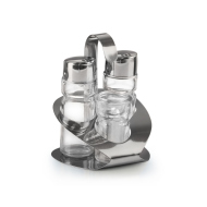  Набор для специй «Family» (соль, перец, зубочистки) Luxstahl [821]