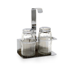 Набор для специй «Волна» (соль, перец) [354-2] - интернет-магазин КленМаркет.ру