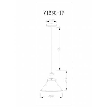 Подвесной светильник Moderli V1650-1P Single - интернет-магазин КленМаркет.ру