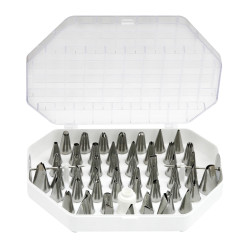 НАБОР насадок кондитерских 52 шт. [BOS 52] - интернет-магазин КленМаркет.ру