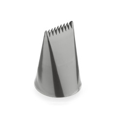 Насадка кондитерская ''Лента гофрированная широкая'' 20мм h=45мм нерж. [BX 9022] - интернет-магазин КленМаркет.ру