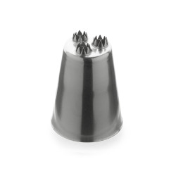 Насадка кондитерская ''Звезда тройная'' 5мм h=42мм нерж. [BХ 1820] - интернет-магазин КленМаркет.ру