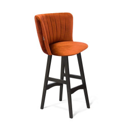 Стул барный «SHT-ST36-1/S65» с мягким сиденьем (деревянный каркас) - интернет-магазин КленМаркет.ру