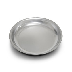 Тарелка мелкая 0,25 л нерж [1с43] - интернет-магазин КленМаркет.ру