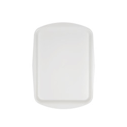 Поднос столовый 490х360 мм белый полипропилен особо прочный - интернет-магазин КленМаркет.ру