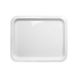 Гастроемкость керамическая «Corone» GN 1/2 330х268х20 мм белая [LQ-QK15076] - интернет-магазин КленМаркет.ру