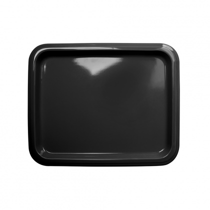 Гастроемкость керамическая «Corone» GN 1/2 330х268х20 мм черная [LQ-QK15076-K] - интернет-магазин КленМаркет.ру