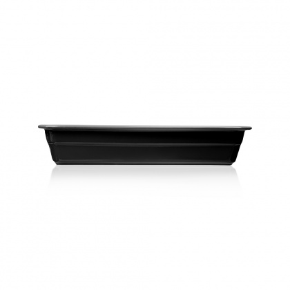 Гастроемкость керамическая «Corone» GN 1/2 326х265х60 мм черная [LQ-QK15029-K] - интернет-магазин КленМаркет.ру