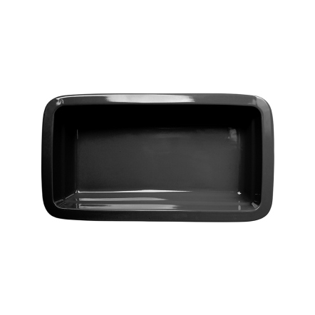 Гастроемкость керамическая «Corone» GN 1/3 328х175х60 мм черная [LQ-QK15074-K]