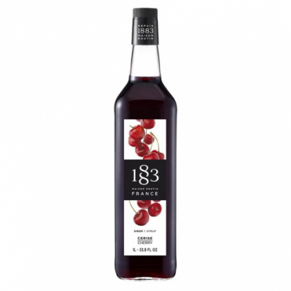 Сироп 1883 Maison Routin Вишня (Cherry), 1 литр [81230014] - интернет-магазин КленМаркет.ру