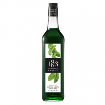 Сироп 1883 Maison Routin Зеленая мята (Green Mint), 1 литр [81230049] - интернет-магазин КленМаркет.ру