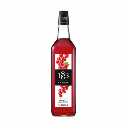 Сироп 1883 Maison Routin Красная смородина (Redcurrant), 1 литр [81230280] - интернет-магазин КленМаркет.ру
