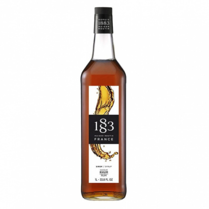 Сироп 1883 Maison Routin Ром (Rum), 1 литр [81230079] - интернет-магазин КленМаркет.ру