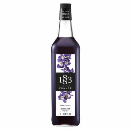 Сироп 1883 Maison Routin Фиалка (Violet), 1 литр [81230098] - интернет-магазин КленМаркет.ру