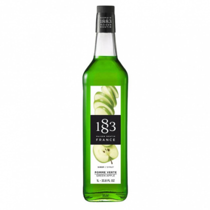 Сироп 1883 Maison Routin Яблоко зеленое (Green Apple), 1 литр [81230076] - интернет-магазин КленМаркет.ру