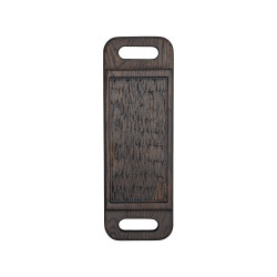 Доска для подачи «Хлеб-соль» 450х150 мм дуб - интернет-магазин КленМаркет.ру