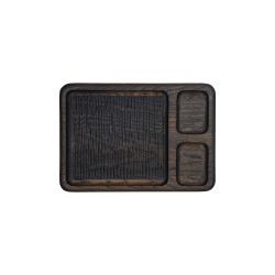 Доска для подачи 350х250 мм с 3-мя отделениями - интернет-магазин КленМаркет.ру