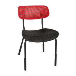 Стул пластиковый SHT-School (с регулировкой по высоте) с жестким сиденьем    - интернет-магазин КленМаркет.ру