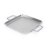 СКОВОРОДА-ГРИЛЬ квадратная 260х260 нерж. с двумя ручками,ИНДУКЦИЯ, LUXSTAHL - интернет-магазин КленМаркет.ру