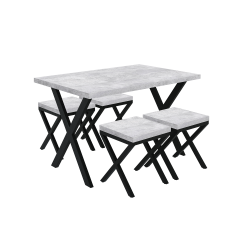 Обеденная группа (1+4) «Инновация Х 1200х800»   - интернет-магазин КленМаркет.ру