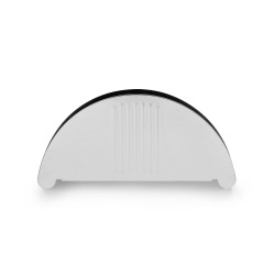 Салфетница 145 мм 70 мм полукруг нержавеющая сталь [1-197931] - интернет-магазин КленМаркет.ру