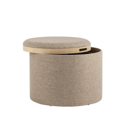 Пуф-столик с ящиком «Хаш L» - интернет-магазин КленМаркет.ру