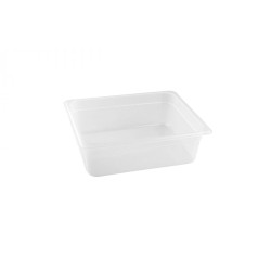 Гастроемкость из полипропилена без крышки GN 1/2 325х265х100 мм прозрачная [21006] - интернет-магазин КленМаркет.ру