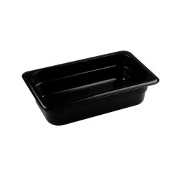 Гастроемкость из полипропилена без крышки GN 1/4 265х162х65 мм черная [422101513] - интернет-магазин КленМаркет.ру