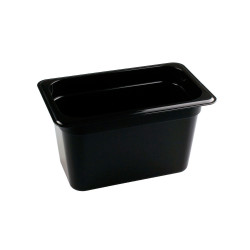 Гастроемкость из полипропилена без крышки GN 1/4 265х162х150 мм черная [422101713] - интернет-магазин КленМаркет.ру