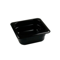 Гастроемкость из полипропилена без крышки GN 1/6 176х162х65 мм черная [422101913] - интернет-магазин КленМаркет.ру