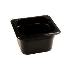 Гастроемкость из полипропилена без крышки GN 1/6 176х162х100 мм черная [422102013] - интернет-магазин КленМаркет.ру