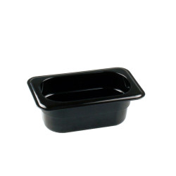 Гастроемкость из полипропилена без крышки GN 1/9 176х108х65 мм черная [422102413] - интернет-магазин КленМаркет.ру