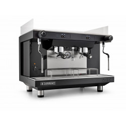 КОФЕМАШИНА - полуавтомат SANREMO ZOE Tall SAP 2 высокие группы черная (бойлер 10 л) (164547) - интернет-магазин КленМаркет.ру