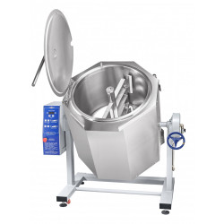 КОТЕЛ ПИЩЕВАРОЧНЫЙ КПЭМ-160-ОМР-В с ручным опрокидыванием (11000018859) - интернет-магазин КленМаркет.ру