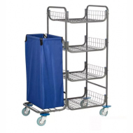 Тележка-стеллаж для перевозки и хранения белья ТБ 13.2 (ТБ 13.2)
