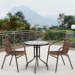 Комплект мебели «Алассио» из искусственного ротанга - интернет-магазин КленМаркет.ру