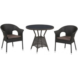 Комплект мебели «Анталья» из искусственного ротанга - интернет-магазин КленМаркет.ру