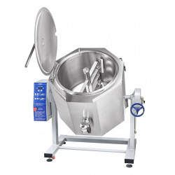 КОТЕЛ ПИЩЕВАРОЧНЫЙ КПЭМ-100-ОМР-ВК цельнотянутый с миксером (11000019730) - интернет-магазин КленМаркет.ру