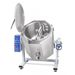 КОТЕЛ ПИЩЕВАРОЧНЫЙ КПЭМ-160-ОМР-ВК с ручным опрокидыванием (11000006649) - интернет-магазин КленМаркет.ру