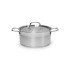 КАСТРЮЛЯ 3л нерж.тройное дно d=215 h=95, ИНДУКЦИЯ, серия 