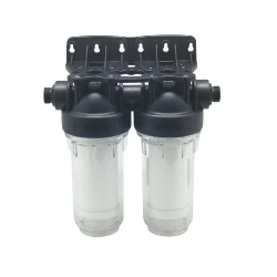 Фильтр-колба двойная без картриджей BWT Duo filter housing 7“ (BWTRUZ136) - интернет-магазин КленМаркет.ру