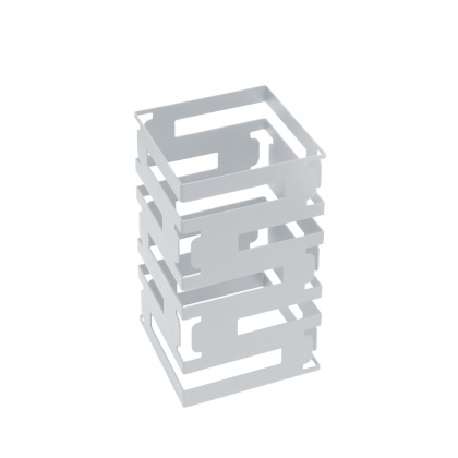 Подставка-куб фуршетная 150х150х255 мм серебро Luxstahl - интернет-магазин КленМаркет.ру