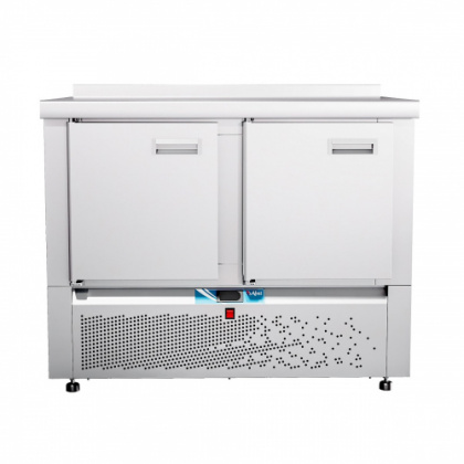 СТОЛ холодильный низкотемпературный СХН-70Н-01 (дверь, дверь) с бортом (25110111100) - интернет-магазин КленМаркет.ру