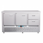 Стол холодильный среднетемпературный СХС-70Н-02 (дверь, дверь, ящики 1/2) без борта (25120021130)