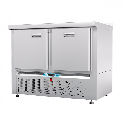 СТОЛ холодильный низкотемпературный СХН-70Н-01 (дверь, ящик 1) с бортом (25110111400) - интернет-магазин КленМаркет.ру