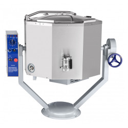 КОТЕЛ пищеварочный КПЭМ-100-ОМР со сливным краном (11000019725) - интернет-магазин КленМаркет.ру