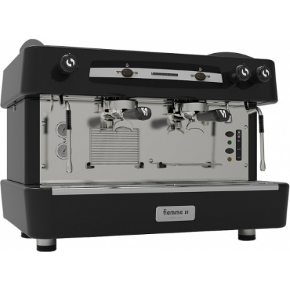 Кофемашина-полуавтомат FIAMMA Quadrant 2 TC Black (2 высокие группы) (ЯЯЯ084368) - интернет-магазин КленМаркет.ру