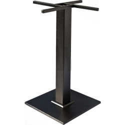 Подстолье «Порто» квадратное (чугун) КОМПЛЕКТ 2 шт. - интернет-магазин КленМаркет.ру