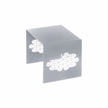 Подставка-куб для фуршета ажурная 190х150х150 мм серебро Luxstahl - интернет-магазин КленМаркет.ру